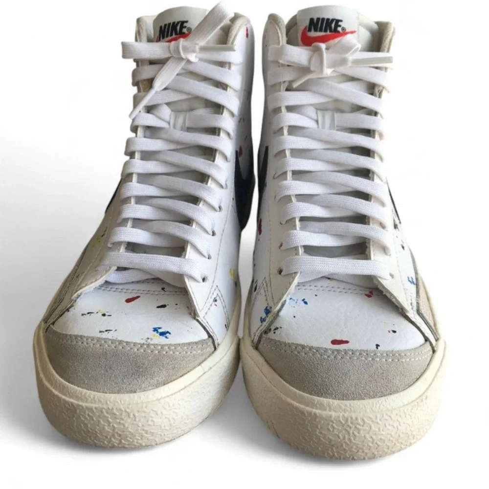 Nike YOUTH SIZE 7Y Blazer Mid '77 'Paint Splatter' (GS) DJ2618-100